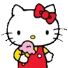 Эмодзи Hello Kitty Emojis 🍦