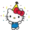 Эмодзи Hello Kitty Emojis 🥳