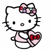 Эмодзи Hello Kitty Emojis 💝