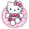 Hello Kitty Emojis emoji 🏖