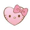 Hello Kitty Emojis emoji ❤️