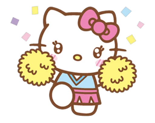 Hello Kitty stiker 🙌