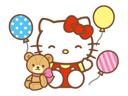 Hello Kitty stiker 🎈