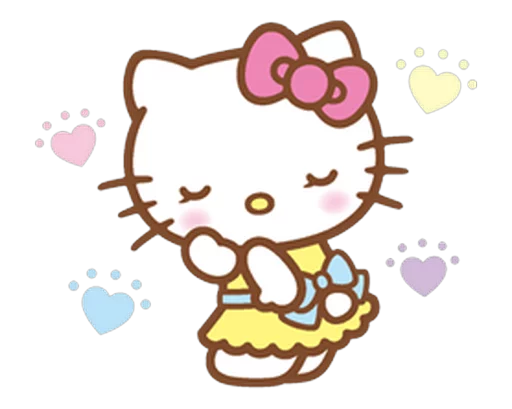 Hello Kitty stiker 😚