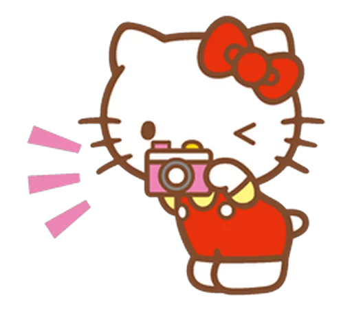 Hello Kitty stiker 📷