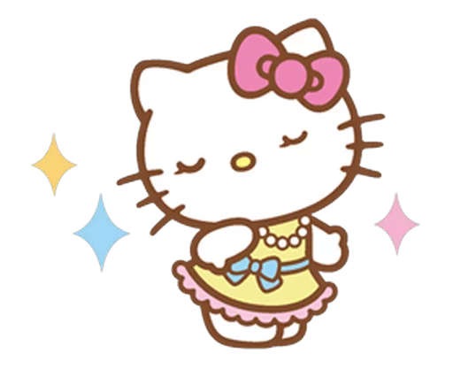 Hello Kitty stiker ⭐
