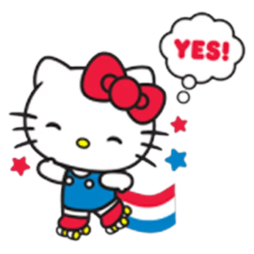 Hello Kitty stiker 💃