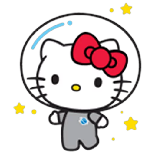 Hello Kitty stiker 🚀