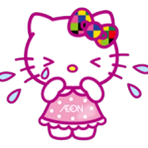 Hello Kitty stiker 😭