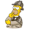 Telegram emojis Homer Simpson