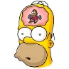 Telegram emojis Homer Simpson