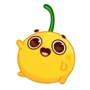 Telegram emojis Hot Lemon