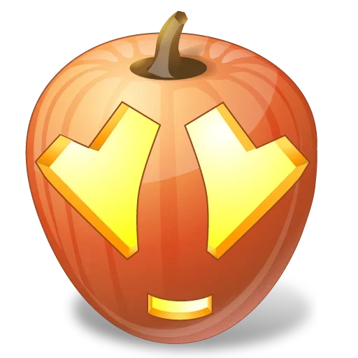 Telegram stickers Halloween pumpkin