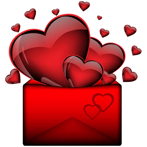 Telegram stickers Heart ♥️ Flower
