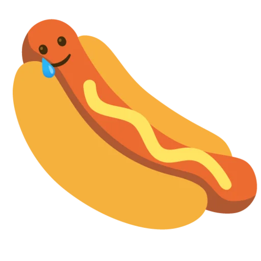 hot dogi dog stiker 🥲