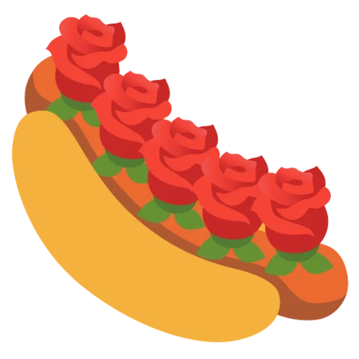 hot dogi dog stiker 🌹