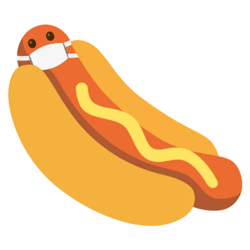 hot dogi dog stiker 😷