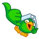 Jack the Parrot emoji 👍