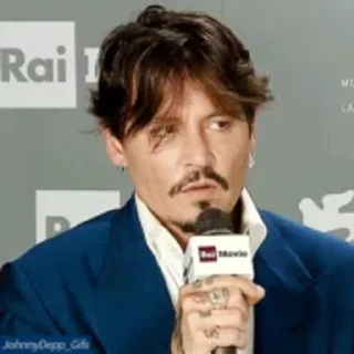 Telegram stickers Johnny Depp