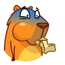 Jonny Сapybara sticker 😰