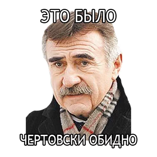 Стикер Леонид Каневский 😿