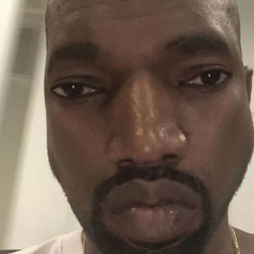 Kanye West emoji 😑
