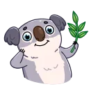 Telegram emoji Kozy Koala