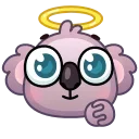Telegram emojis Koala Emoji