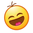Retro Kolobok Emoji sticker 😂