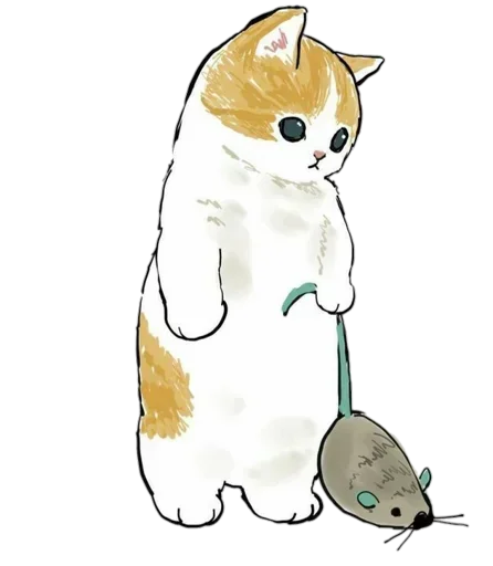 Kittens mofu_sand stiker 🐀