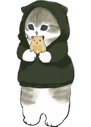 Kittens mofu_sand sticker 🐹