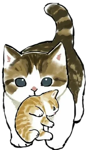Kittens mofu_sand stiker 🐱