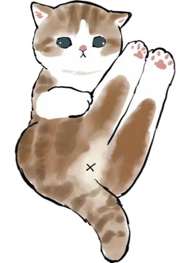 Kittens mofu_sand stiker 🍑