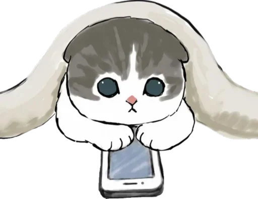 Kittens mofu_sand stiker 📱