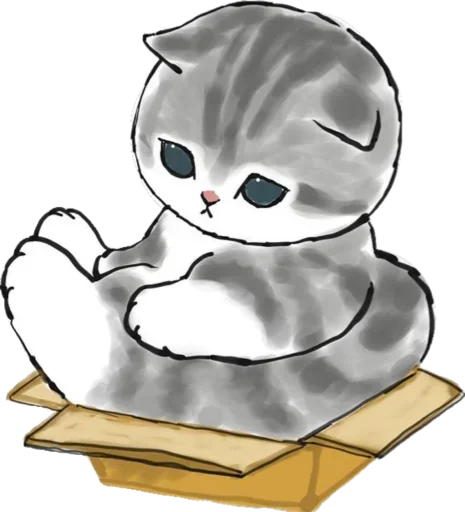 Kittens mofu_sand stiker 📦