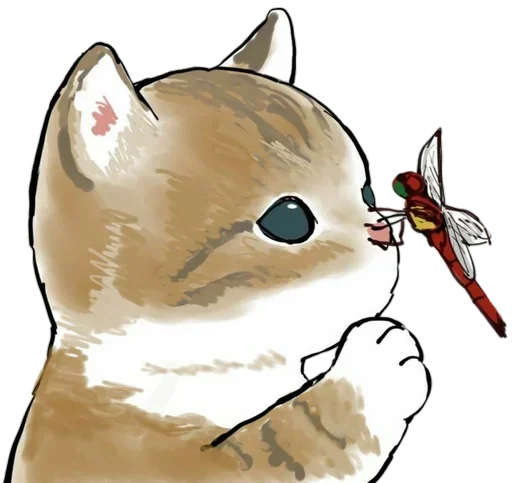 Kittens mofu_sand stiker 🦋