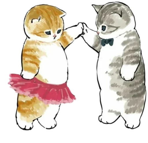 Kittens mofu_sand stiker 🩰