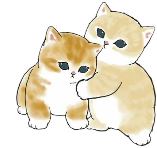 Kittens mofu_sand stiker 🤗