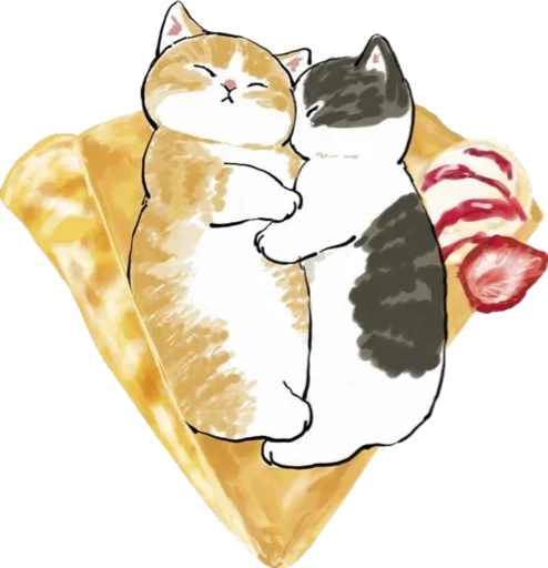 Kittens mofu_sand sticker 😴