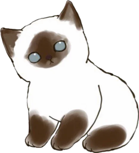 Kittens mofu_sand 3 sticker 🐱