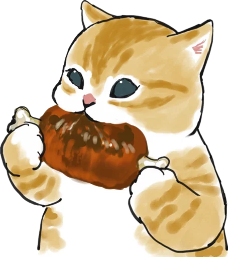 Kittens mofu_sand 3 sticker 🍖