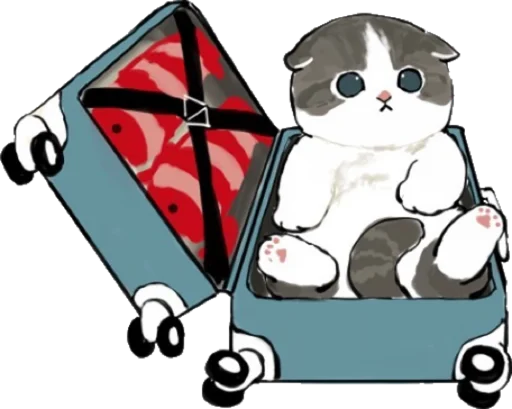 Kittens mofu_sand 3 stiker 🧰