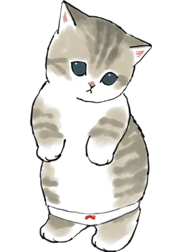 Kittens mofu_sand 3 sticker 🩲