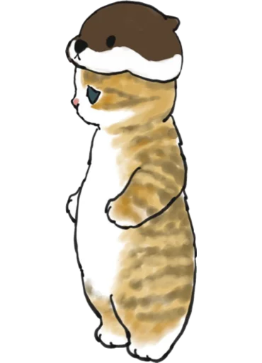 Kittens mofu_sand 3 sticker 🦦