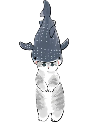 Kittens mofu_sand 3 sticker 🐟