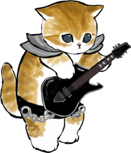 Kittens mofu_sand 3 stiker 🎸