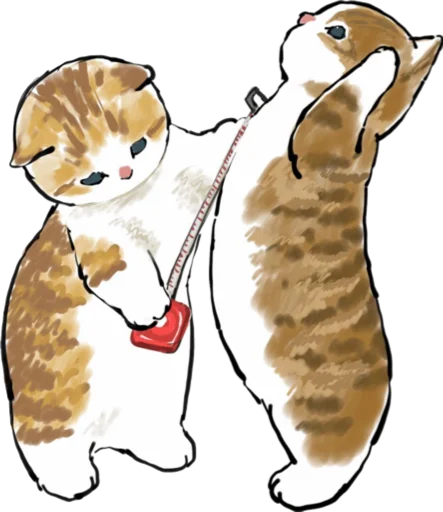 Kittens mofu_sand 3 sticker 📍