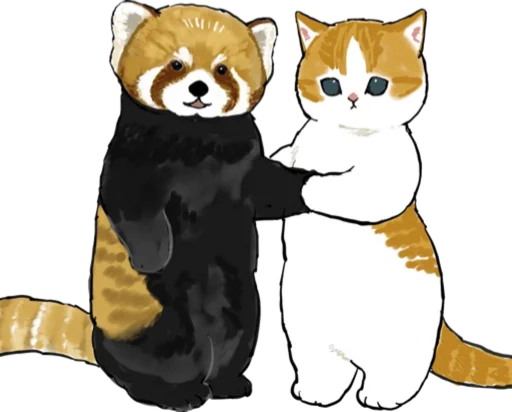 Kittens mofu_sand 3 sticker 🤝