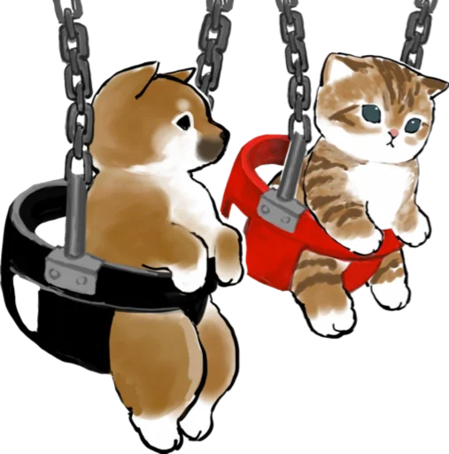 Kittens mofu_sand 3 sticker 🎡