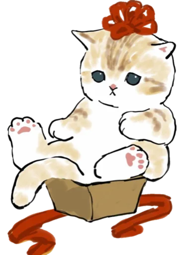 Kittens mofu_sand 4 sticker 🎁